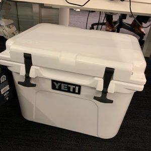 White Yeti Cooler